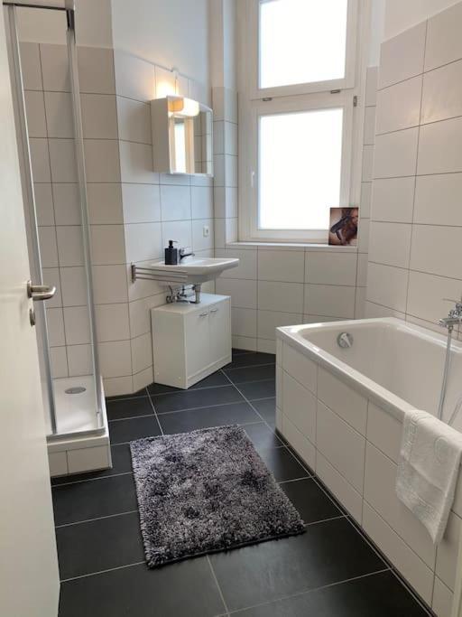 Akk3 Apartment Magdeburg Altstadt Zentral Balkon Εξωτερικό φωτογραφία